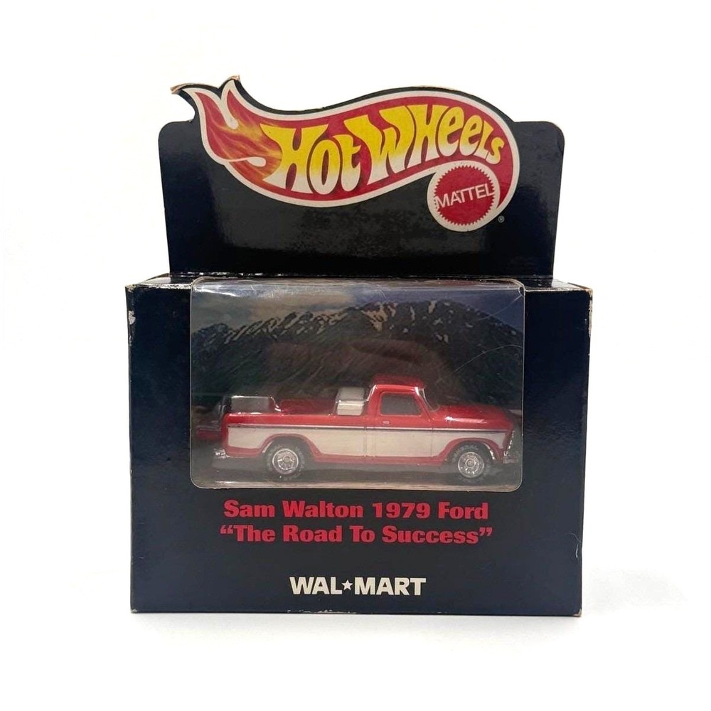 Hot Wheels Sam Walton 1979 Ford Truck The Road To Success Walmart 1:64